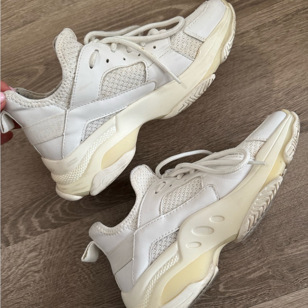 Michael Kors white and clear sneakers - Picture 8 of 11